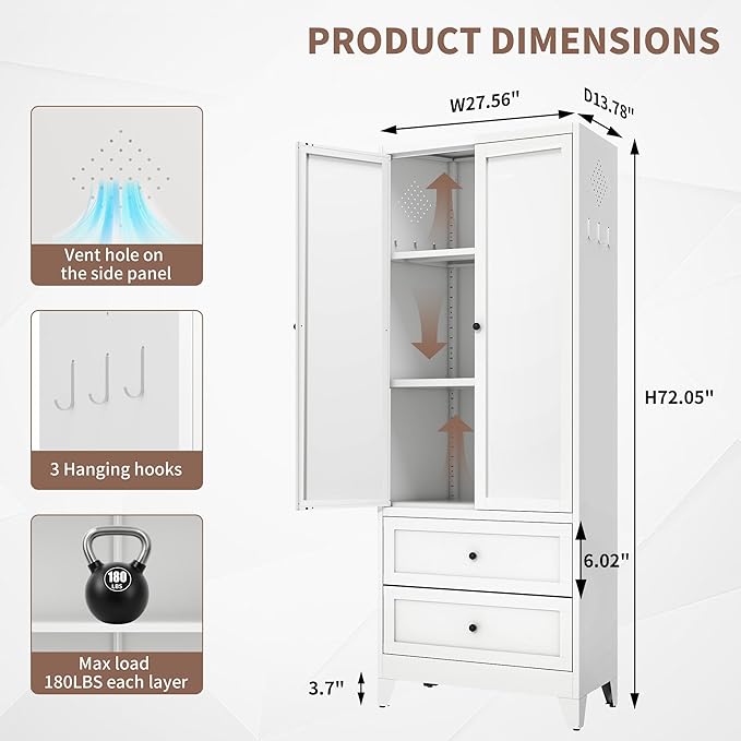 Kitchen Pantry Storage Cabinets - Image 2