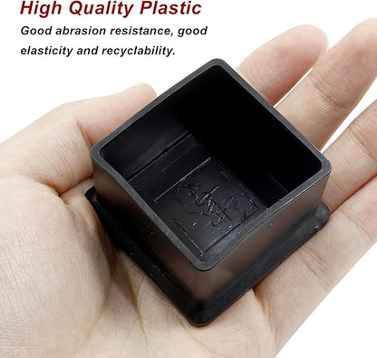 BokWin 4 Pcs Chair Leg Caps 1.6 Inch*1.6 Inch Square Furniture Floor Protectors - Image 3