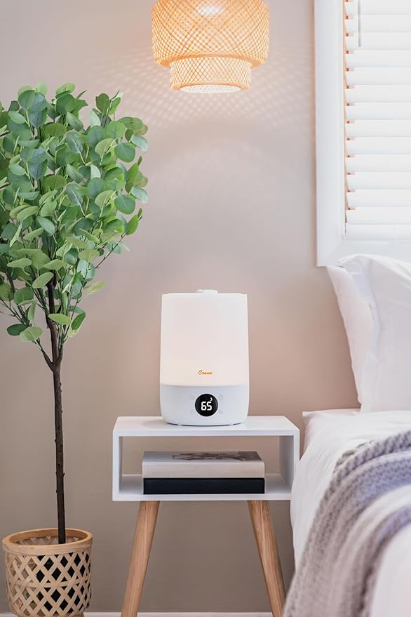 Crane Ultra-Quiet 3-in-1 Humidifier, Essential Oil Aroma Diffuser & Soothing - Image 8