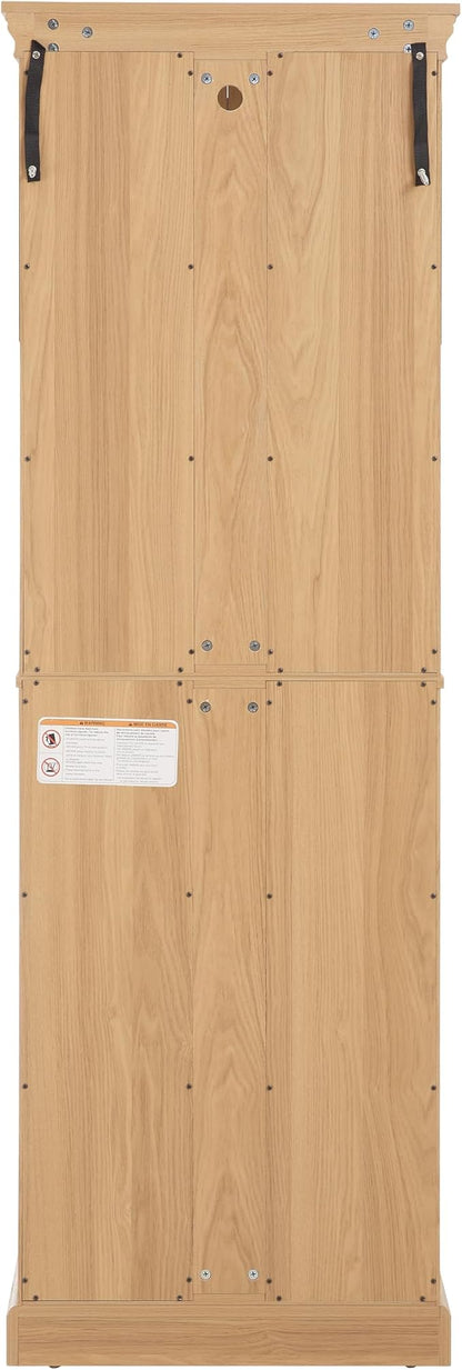 Lighted Glass Curio Cabinet - Image 4
