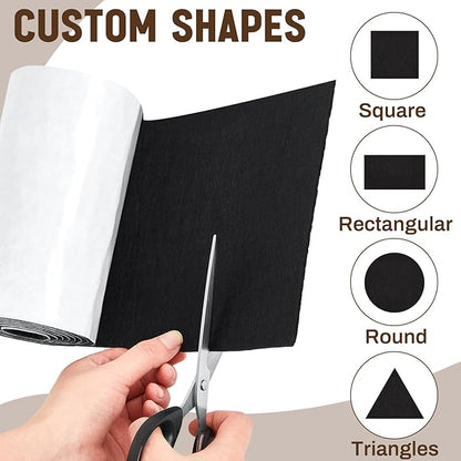 Large Felt Furniture Pads 5 x 120 Inch Non Slip Self Adhesive Heavy Duty - Image 4
