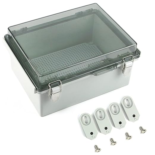 Sunnyglade ABS Plastic Dustproof Waterproof IP65 Junction Box Universal Durable by Sunnyglade