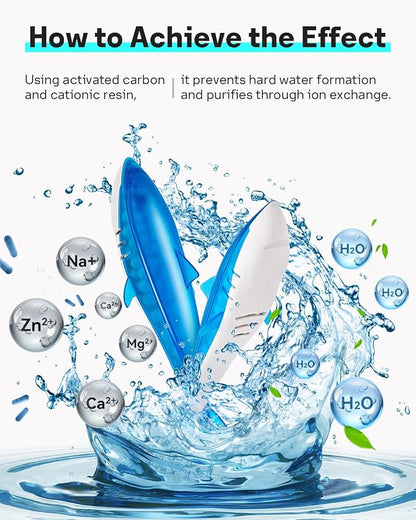 Leemone 6 Pack Humidifier Cleaner Shark, Demineralization Float Shark Compatible - Image 5