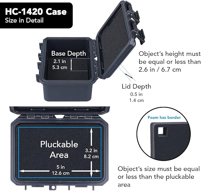 Lykus HC-1420 Mini Hard Case Dry Box - Image 3