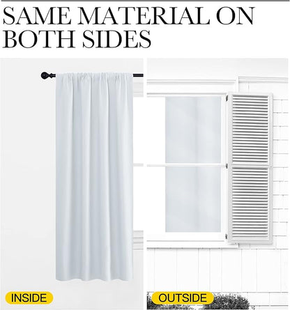 NICETOWN Kitchen Room Darkening Curtains - Image 4