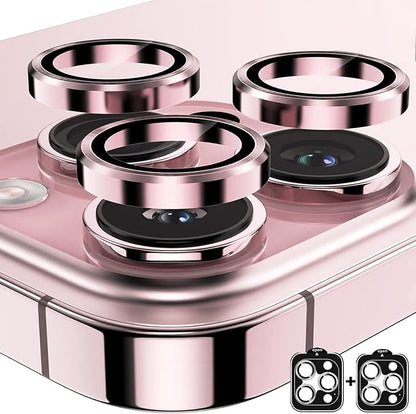 2 Pack Camera Lens Protector for iPhone 16 Pro/iPhone 16 Pro Max, 9H Tempered by AFENGBOX