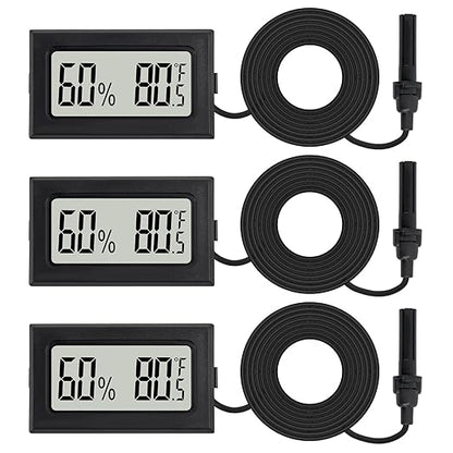 3Pcs Mini Digital Thermometer Hygrometer by Unknown