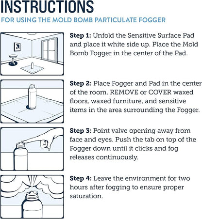 BioCide - Particulates Deodorizer and Odor Reduction Fogger - 6-Pack - 6 oz cans - Image 7