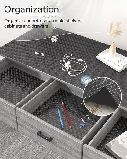Shelf and Drawer Liner for Kitchen Cabinet, Non-Adhesive 12in x 120in - Image 5