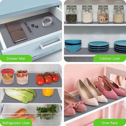 Shelf Liners for Kitchen Cabinets Refrigerator Liners Waterproof & Oil-Proof - Image 7