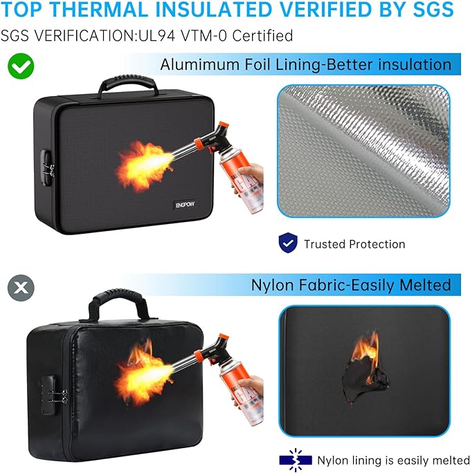 ENGPOW Fireproof File Organizer Bag - Image 2