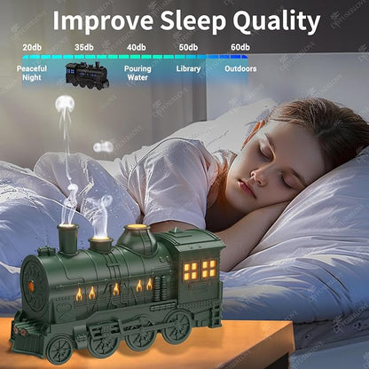 Diffuserlove Essential Oil Diffuser 300ML Train Cool Mist Humidifier Quiet - Image 4