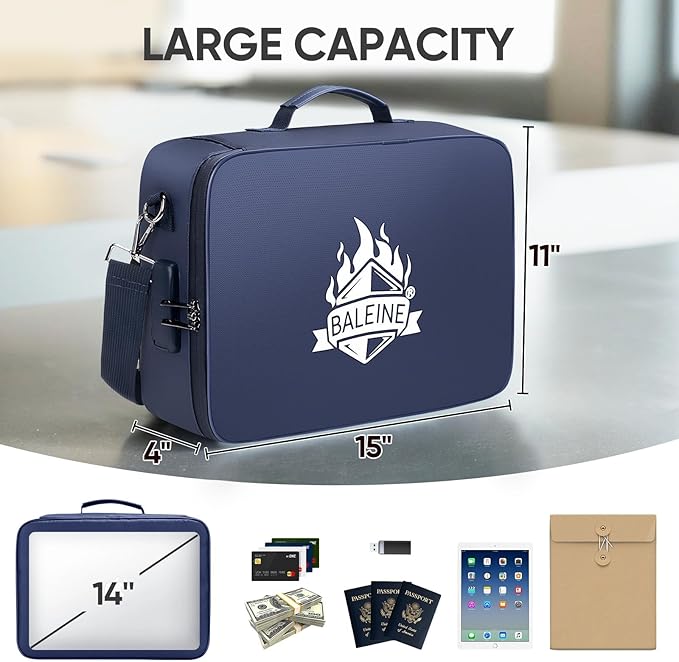 BALEINE Fireproof Document Box - Image 3