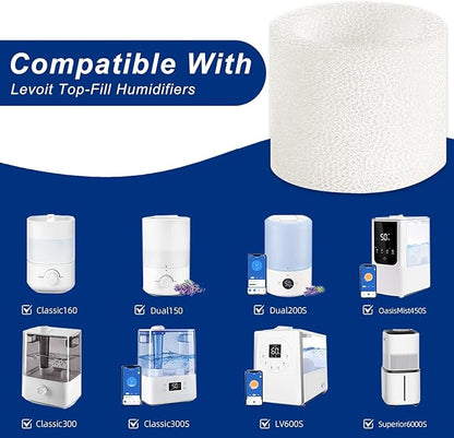 Top-Fill Humidifier Replacement Filter Compatible - Image 2