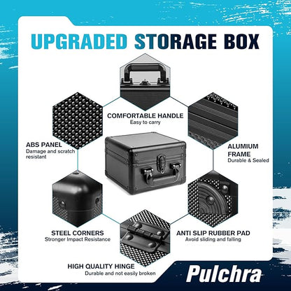 Pulchra Graded Card Storage Box, Top Loaders Case, Sports Trading Box, Slab PSA - Image 4