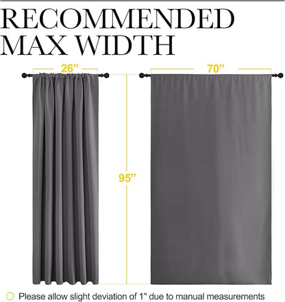 NICETOWN Blackout Curtain Panels - Image 7