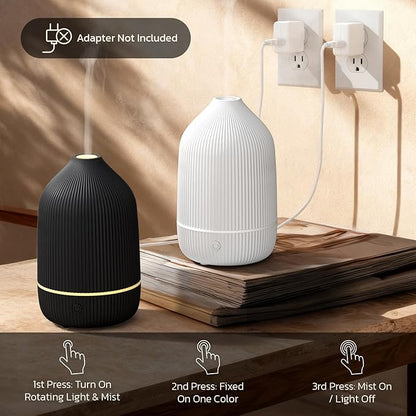 Essential Oil Diffuser, 100ml Aromatherapy Diffuser, Mini Ultrasonic Diffuser - Image 6