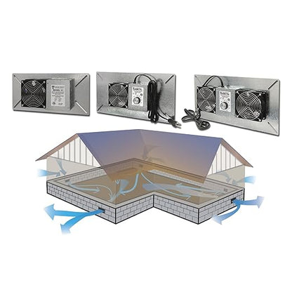 Tjernlund V1D UnderAire Crawlspace Ventilator Fan Moisture Mold Reducing - Image 2