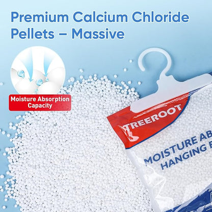 10 Pack Moisture Absorbers for Closet, 16OZ Hanging Closet Dehumidifier Bags - Image 6