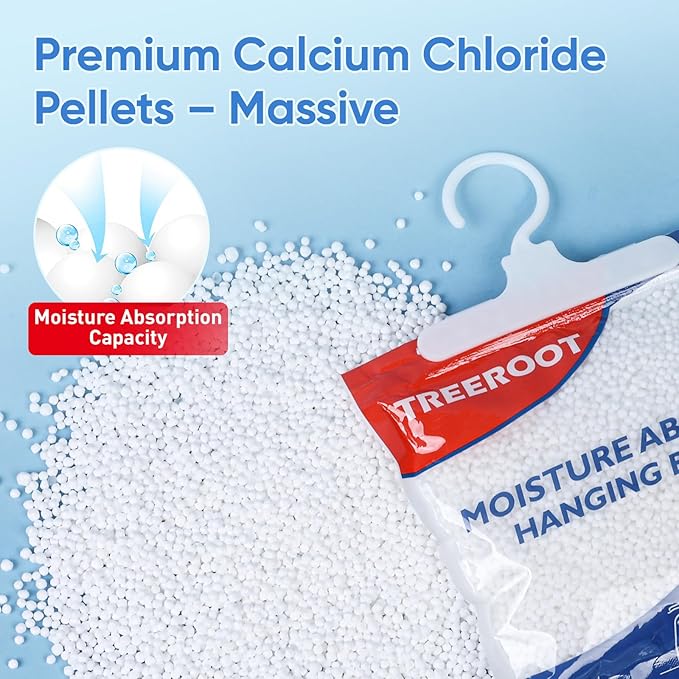 15 Pack Moisture Absorbers for Closet, 16OZ Hanging Closet Dehumidifier Bags - Image 6