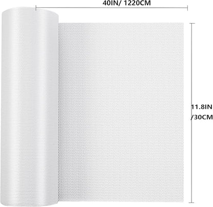 Shelf Liner, 11.8 Inches x 40 FEET Non-Slip Kitchen Cabinet Liner, Washable - Image 5