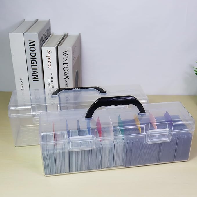 Plastic Trading Card Storage Box, Toploader Baseball Football Sports Card - Image 7