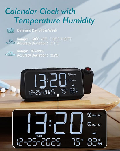 Roxicosly Projection Alarm Clock - Image 3