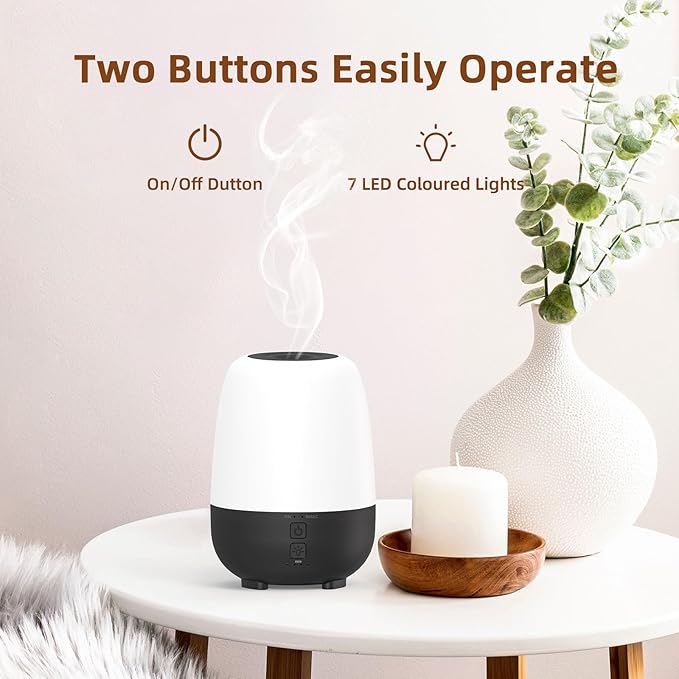 150ML Rechargeable Battery Powered Essential Oil Diffuser, Cordless Portable - Image 6