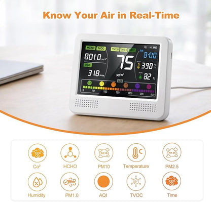 16-in-1 Indoor Air Quality Monitor and Detector - Image 2