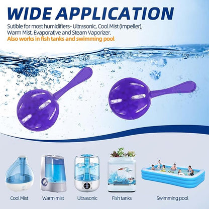 Humidifier Cleaner Ball, Tank Cleaning Cartridge, Purifies Water and Eliminates - Image 4