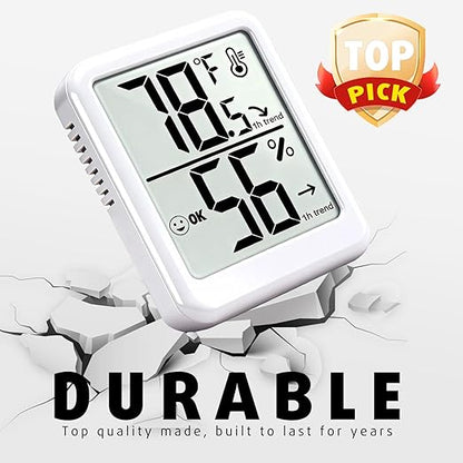 4-Pack Room Thermometer Indoor Hygrometer, Small Digital Temperature and - Image 5