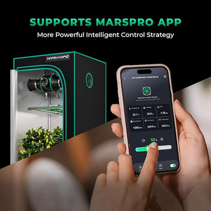 MARS HYDRO iFresh 4 Inch Smart Inline Fan Combo, - Image 7