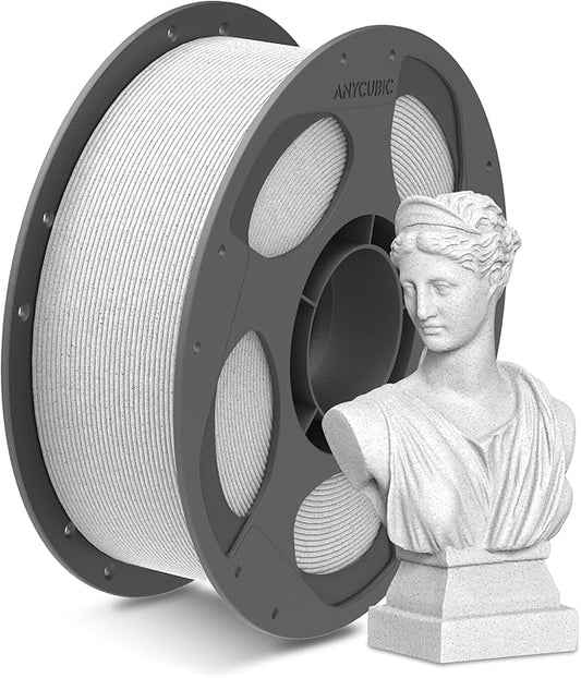 ANYCUBIC Marble PLA 3D Printer Filament, 3D Printing Rock PLA Filament 1.75mm by ANYCUBIC