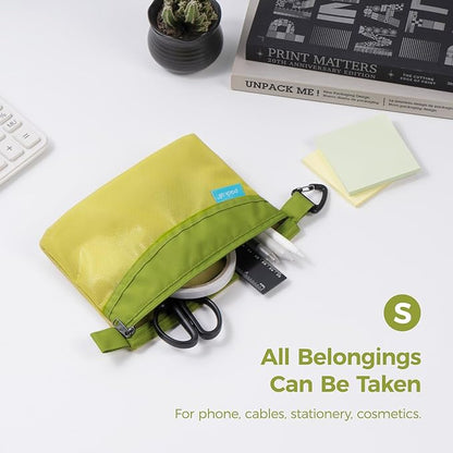 pack all Water-resistant Material Zipper Pouch, Mesh Zipper Bag - Image 3