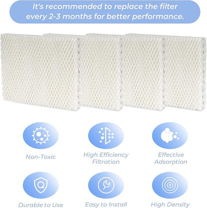 ANTOBLE 4 Pack MD1-0002 Replacement Humidifier Wick Humidifier Filters - Image 5