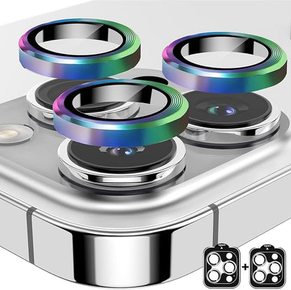 2 Pack Camera Lens Protector for iPhone 16 Pro/iPhone 16 Pro Max, 9H Tempered by AFENGBOX