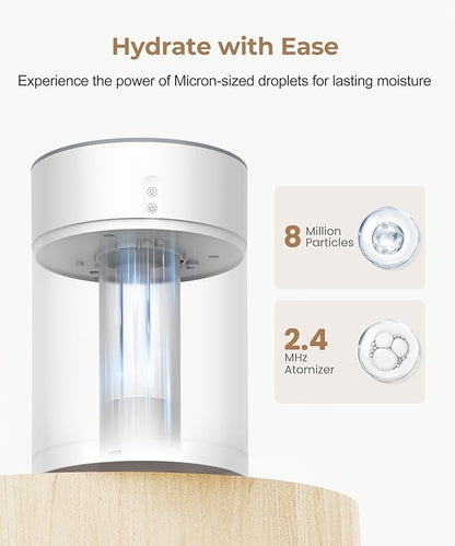 Bedroom Humidifier, 4.5L Cool Mist - Image 3