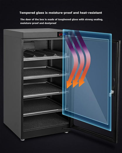 TECHTONGDA 80L Dehumidify Dry Cabinet Box Storage, Full Automatic Digital - Image 7