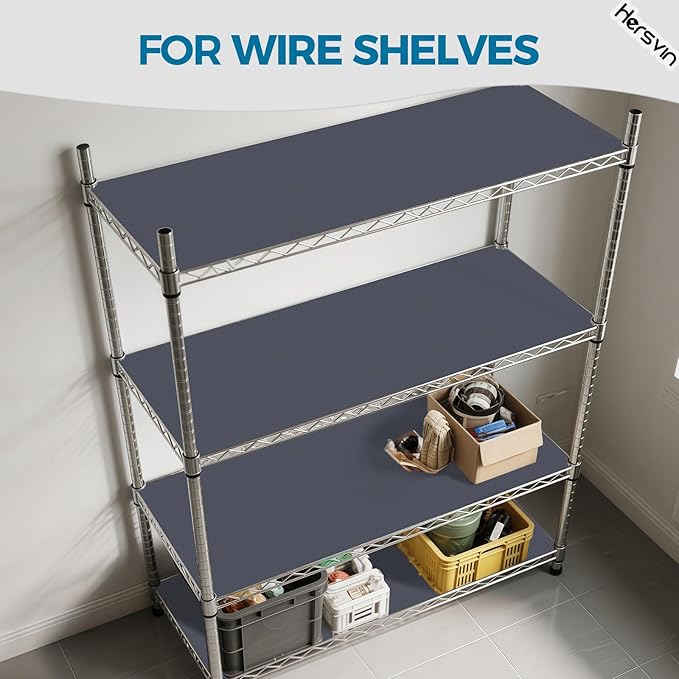 Hersvin Shelf Liners 24 in x 20 ft EVA Drawer Mats, Non-Adhesive Cupboard Pad - Image 8