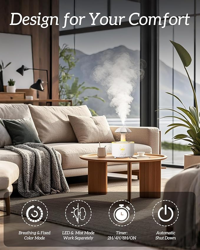 Aesthetic 2-in-1 Humidifier Oil Diffuser - Image 2