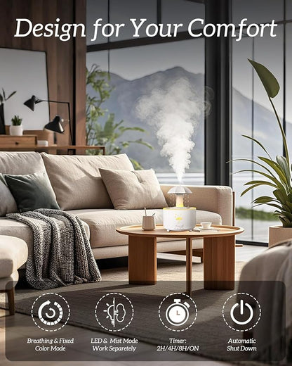 Aesthetic 2-in-1 Humidifier Oil Diffuser - Image 2