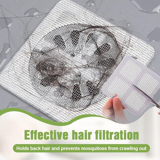 Disposable Shower Drain Hair Catcher, Hair Catcher Bathroom Drain Protector - Image 4