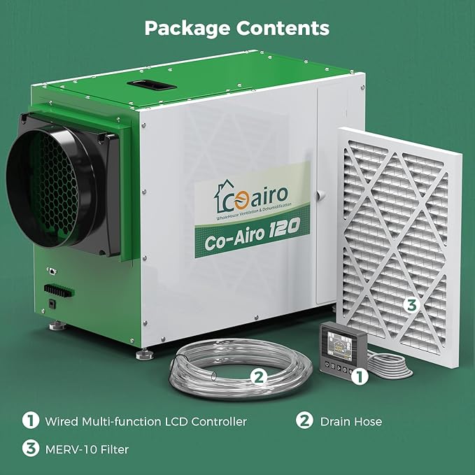 Whole House Dehumidifier 208 Pint, Crawl Space Dehumidifier - Image 8
