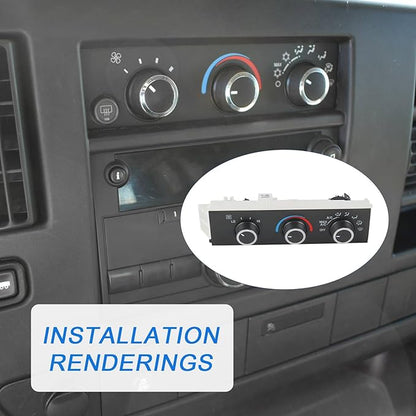 Front A/C Heater Climate Control Module Compatible - Image 7