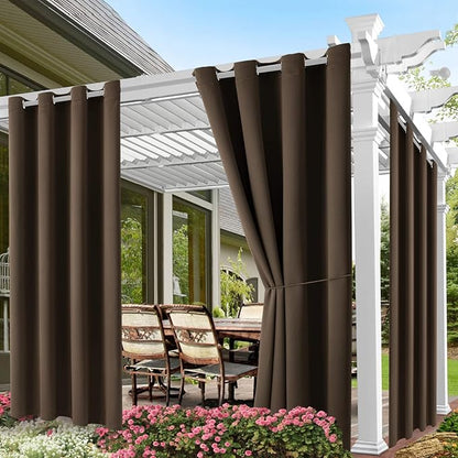 Outdoor Indoor Curtains for Patio by DivaenCamino