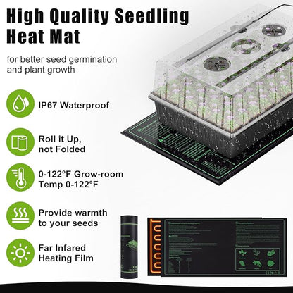 60 Cell Self-Watering Seed Starter Tray - Image 4