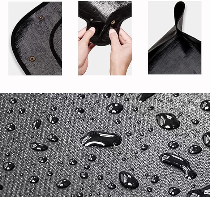 BIUWING 2PCS Indoor Plant Transplanting Repotting Mat Foldable Garden Work - Image 2
