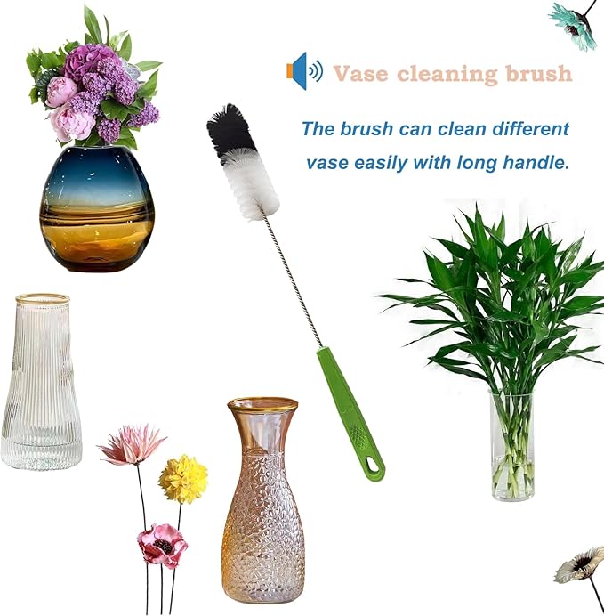 2 Pack 16" Water Bottle Brush for Cleaning, Dokpod Long Handle Bottle Cleaner - Image 5