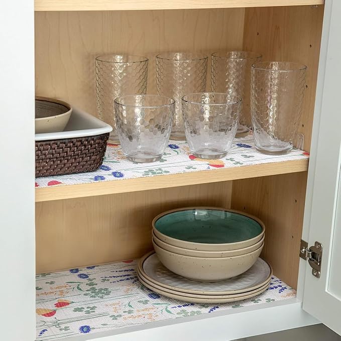 Drawer and Shelf Liner for Kitchen Cabinets Non Adhesive Cabinet Liner Strong - Image 3