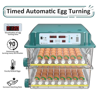 Incubators for Hatching Eggs 120, Chicken Egg Incubator - Image 6